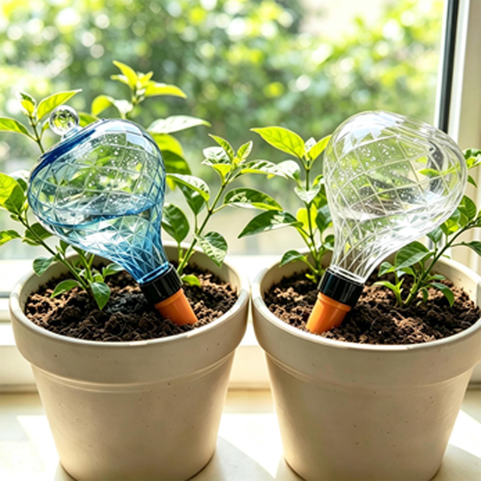 Globos de riego automático par - Self-Watering Planter reseña y precio