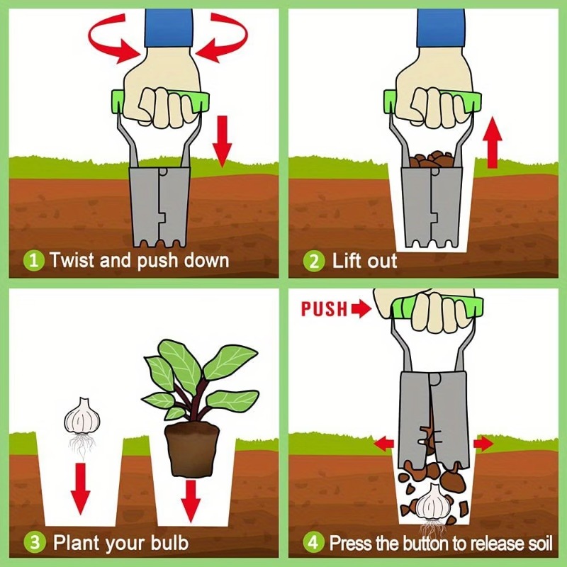 1-5 Piezas Herramienta de Jard - Gardening Tools Vegetables reseña y precio